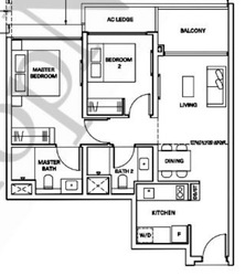 The Watergardens At Canberra (D27), Apartment #596409231